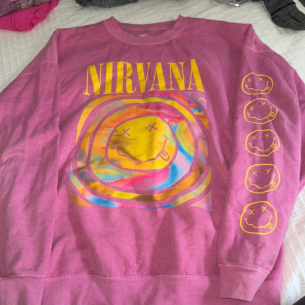 Urban outfitters nirvana sweatshirt size small/medium